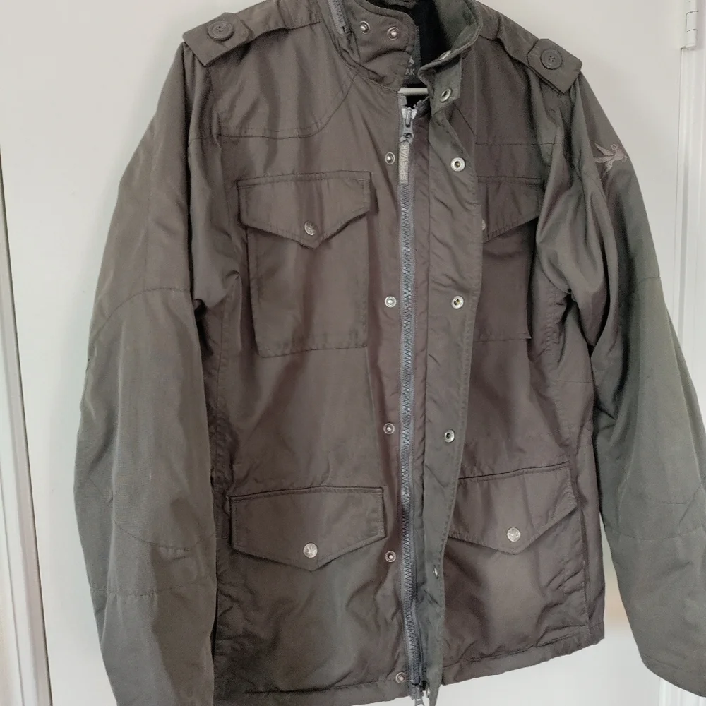 Spiewak gray military coat S thinsulate insulation - Picture 3 of 15